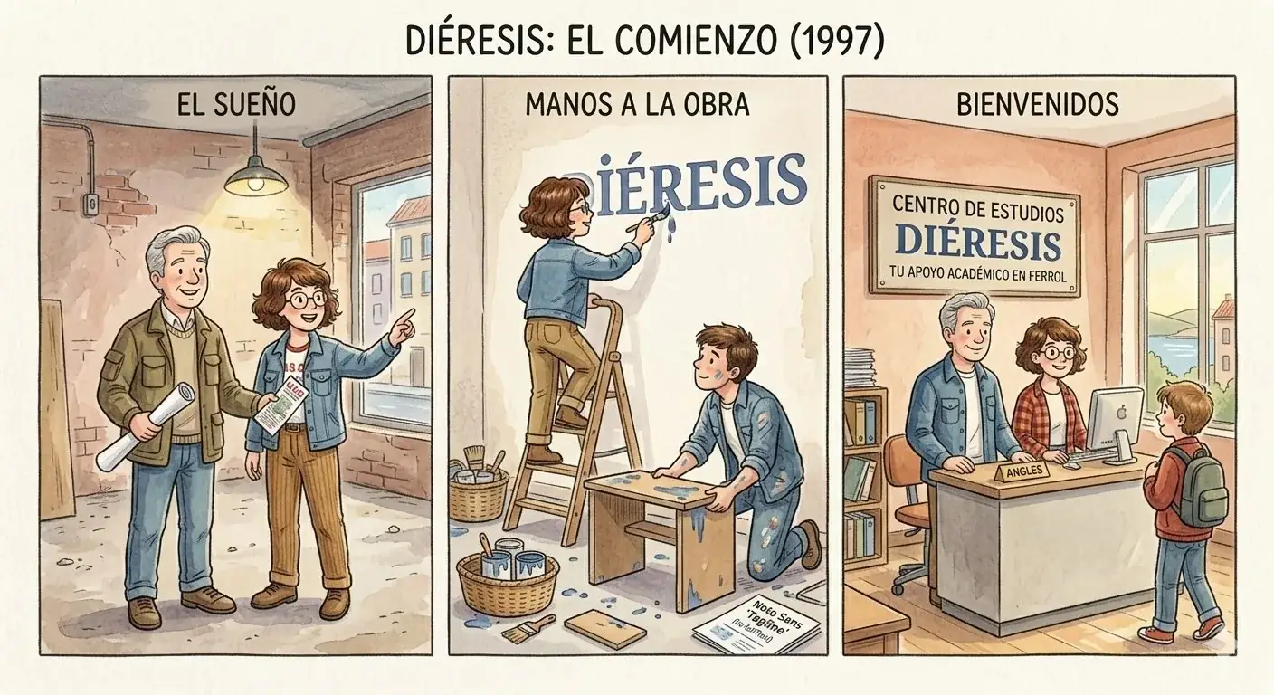 Diéresis: el comienzo, 1997