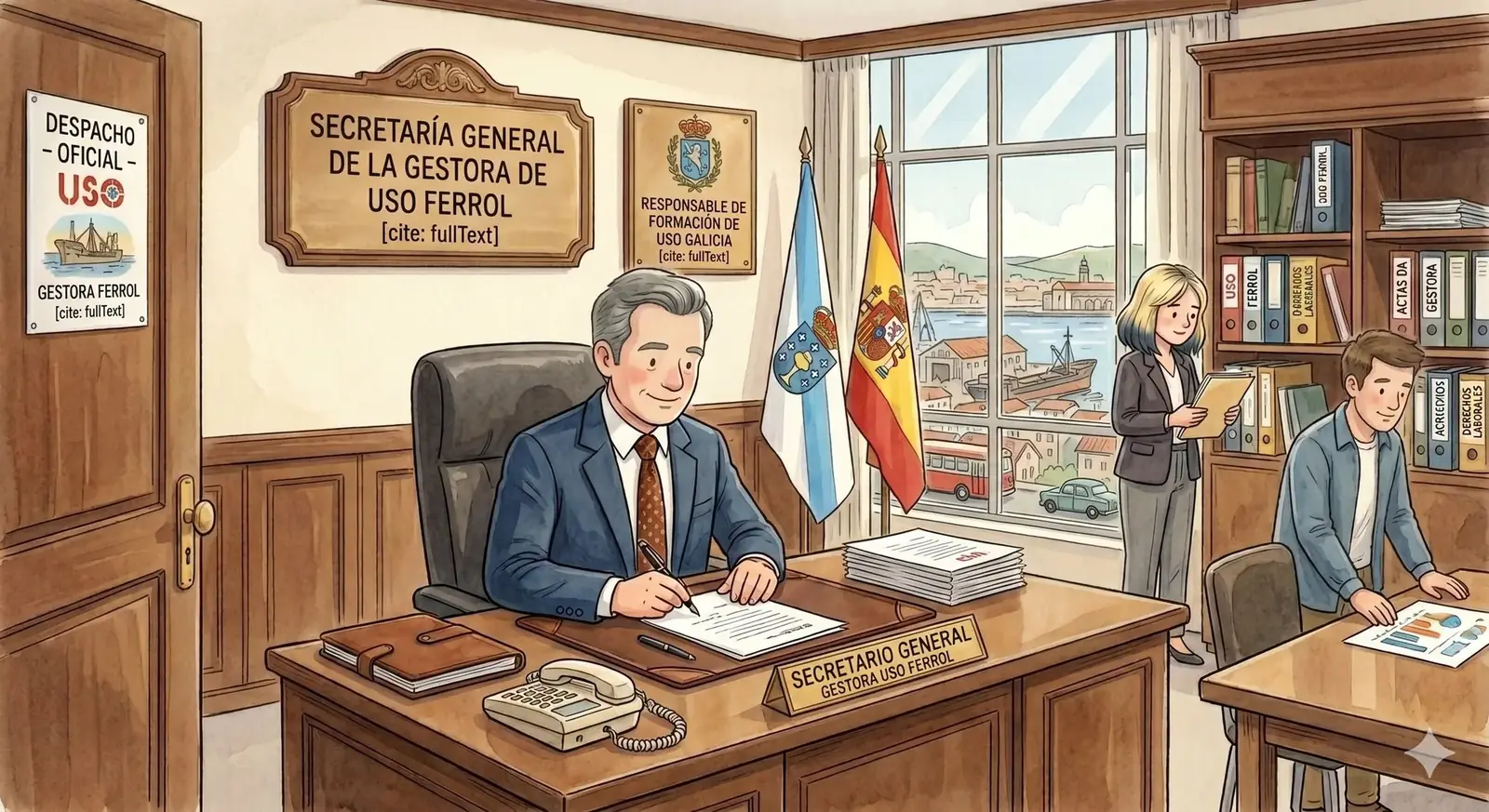 Secretaría General de la Gestora USO Ferrol