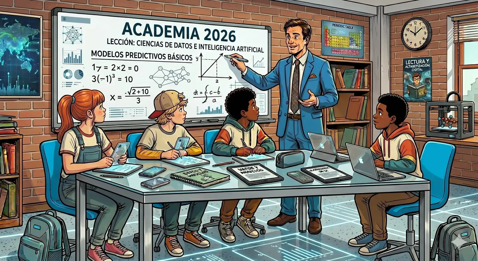 AKDMY 2026 — Aula con datos, IA y aprendizaje personalizado