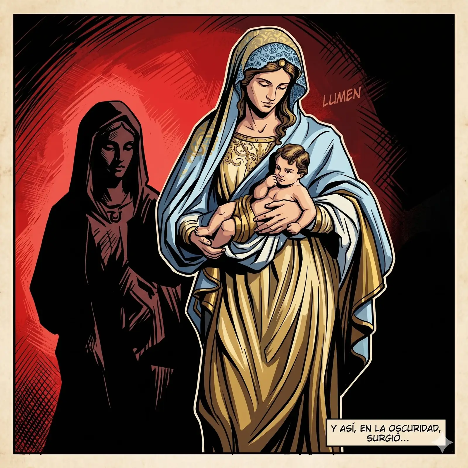 La Buena Madre — ilustración marista